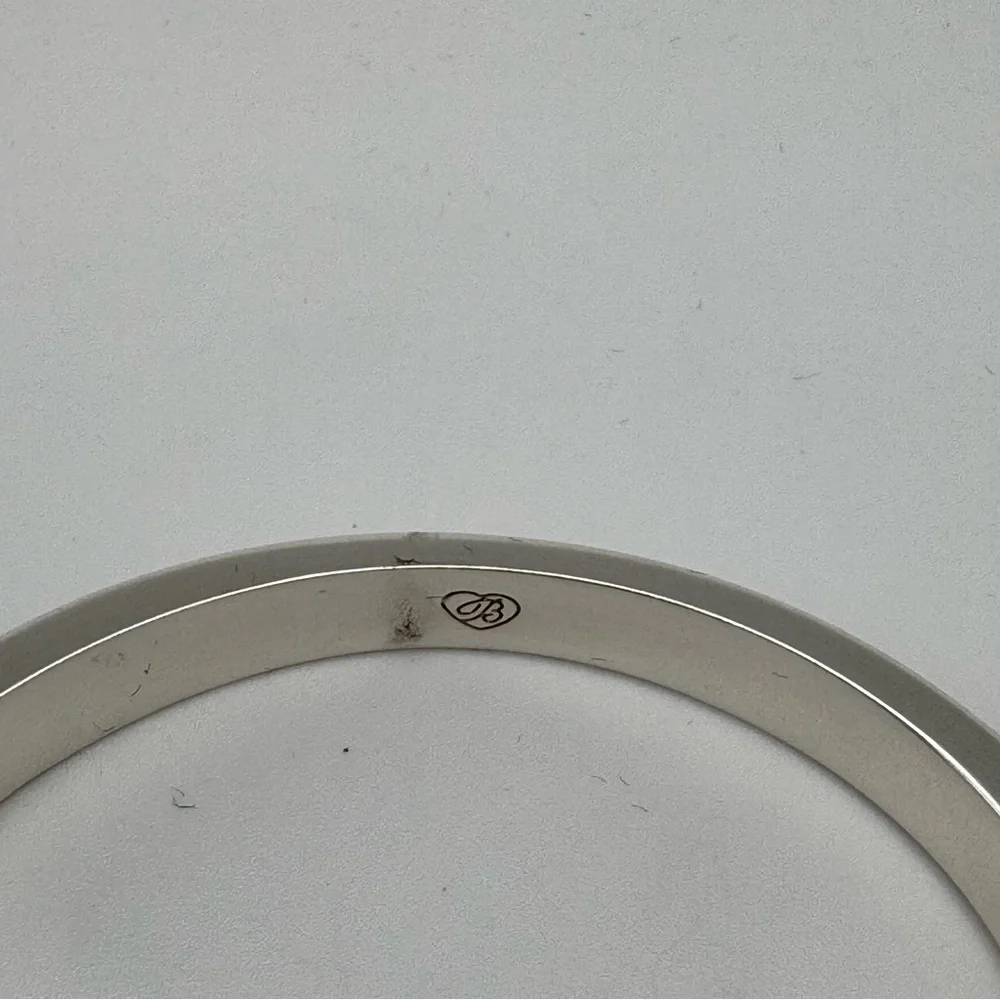 Brighton Interlok Celtic Knot Hinged Silver Bangle Bracelet NEW - Picture 4 of 5